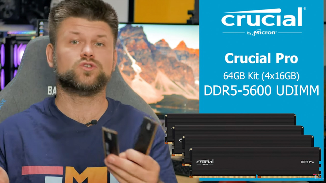Tech man Pat reviews DDR5 Pro video